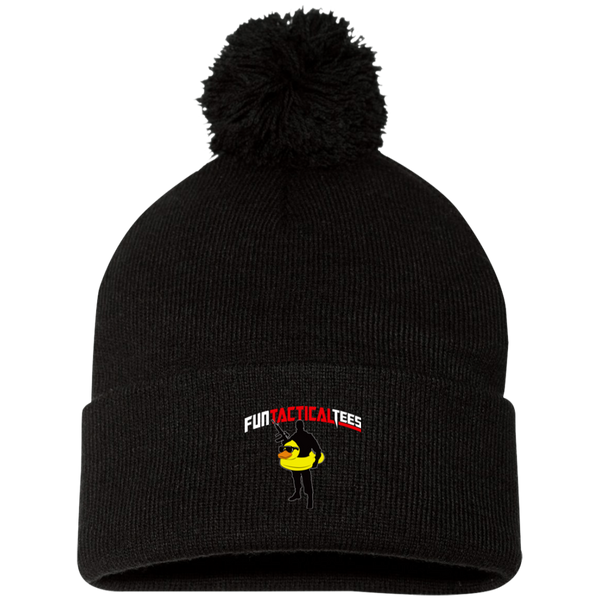 Wet Work Pom Pom Knit Cap