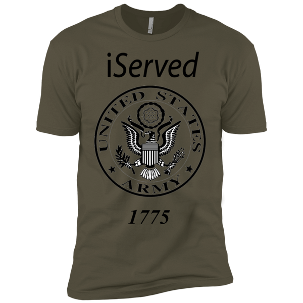 iSERVED ARMY Premium Short Sleeve T-Shirt