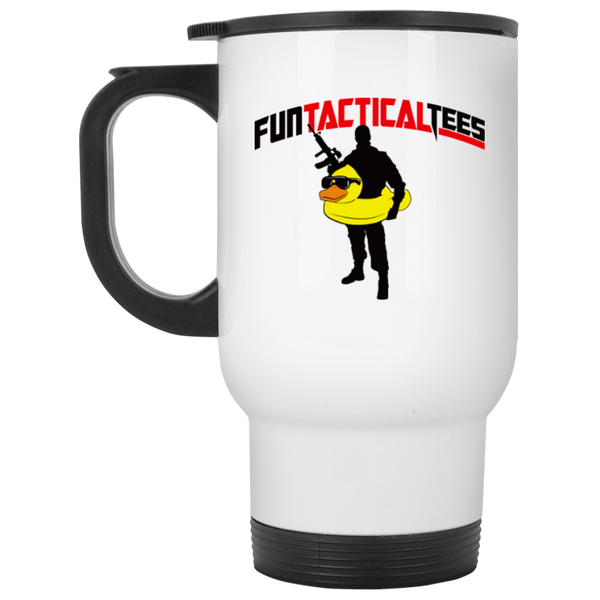 Wet Work White Travel Mug