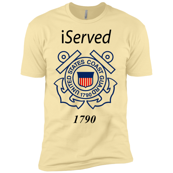 iSERVED COAST GUARD Premium Short Sleeve T-Shirt
