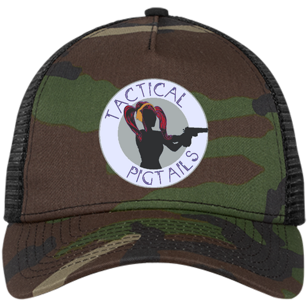 Tactical Pigtails Snapback Trucker Cap